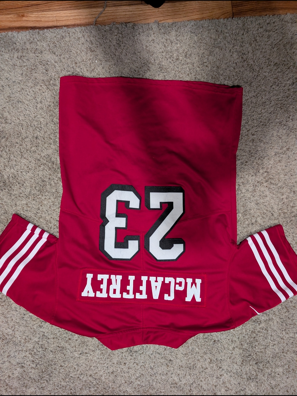 NFL Nike San Francisco 49'rs Christian McCaffrey Jersey